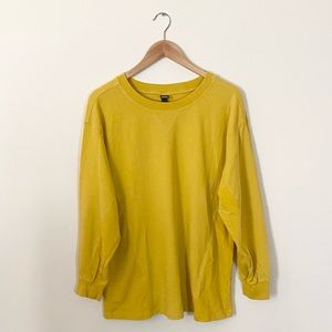 Wild Fable Oversized Long-Sleeve Waffle Shirt
